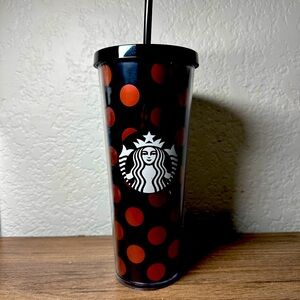 Starbucks polka dots starbucks tumbler